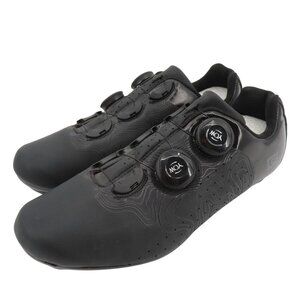 Tabolu Unisex 39 245mm Solid Black Synthetic Cycling Shoes Fitness NEW No Box
